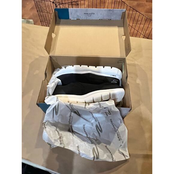 Skechers Men's Performance Go Walk Evolution Ultra Immpecable Shoe 10 Black - Picture 8 of 13